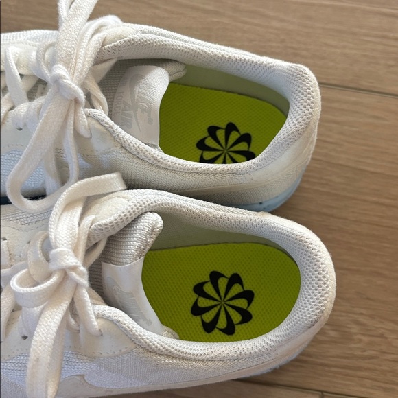 Nike Air Force 1 Low Crater Flyknit – White/Blue Platinum – Women’s Size 6 – - Picture 6 of 8